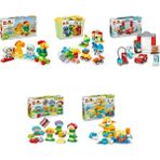 Lego 10412 + 10439 + 10456 + 10444 + 10448 Duplo Seti 767