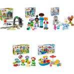 Lego 10425 + 10423 + 10418 + 10444 + 10432 Duplo Seti 638