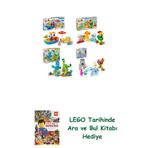 Lego 10432 + 10412 + 10451 + 10418 Duplo Seti 568