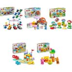 Lego 10445 + 10458 + 10444 + 10450 + 10457 Duplo Seti 655