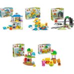 Lego 10449 + 10448 + 10425 + 10440 + 10457 Duplo Seti 745