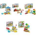 Lego 10449 + 10941 + 10412 + 10450 + 10440 Duplo Seti 698