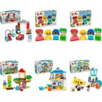 Lego 10456 + 10415 + 10415 + 10431 + 10449 + 10443 Duplo Seti 974