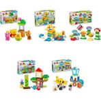 Lego 10457 + 10448 + 10444 + 10431 + 10443 Duplo Seti 675