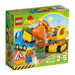 Lego 10812 Duplo Truck Excavator