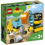 Lego 10931 Duplo Kamyon ve Paletli Kazıcı