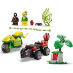 Lego 11198 124 Parça Marvel Spidey Ve İnanılmaz Arkadaşları Spin ve Electro Dinozor Aracı Takibi
