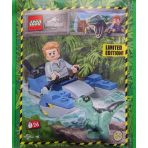 Lego 122331 Jurassic World Owen With Swamp Speeder and Raptor