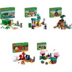 Lego 21254 + 21267 + 21269 + 21255 + 21260 Minecraft Seti 327