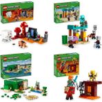 Lego 21255 + 21267 + 21254 + 21266 Minecraft Seti 157