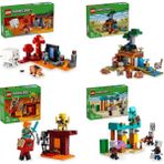 Lego 21255 + 21269 + 21266 + 21267 Minecraft Seti 169