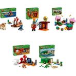Lego 21259 + 21266 + 21260 + 21255 + 21254 Minecraft Seti 270