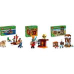 Lego 21259 + 21266 + 21278 Minecraft Seti 111