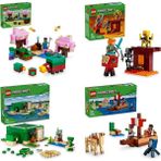 Lego 21260 + 21266 + 21254 + 21259 Minecraft Seti 211