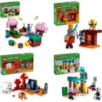 Lego 21260 + 21266 + 21255 + 21267 Minecraft Seti 214