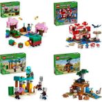 Lego 21260 + 21270 + 21267 + 21269 Minecraft Seti 210