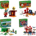 Lego 21266 + 21255 + 21254 + 21270 Minecraft Seti 247