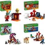 Lego 21266 + 21255 + 21277 + 21259 Minecraft Seti 245