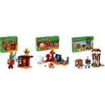 Lego 21266 + 21255 + 21278 Minecraft Seti 101