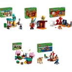 Lego 21267 + 21266 + 21255 + 21260 + 21259 Minecraft Seti 278