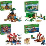 Lego 21269 + 21254 + 21270 + 21259 Minecraft Seti 242