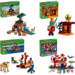 Lego 21269 + 21266 + 21259 + 21270 Minecraft Seti 206