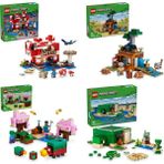 Lego 21270 + 21269 + 21260 + 21254 Minecraft Seti 184