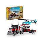 Lego 31146 Creator 270 Parça Helikopterli Açık Kasa Kamyon
