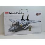 Lego 404 Parça Sluban F14 Uçak Model Bricks
