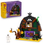 Lego 40721 Cadılar Bayramı Ahırı Çocuklar İskelet Mini Figürlü Yapım Oyuncağı