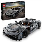 Lego 42173 801 Parça Technic Koenigsegg Jesko Absolut Gri Hiper Araba