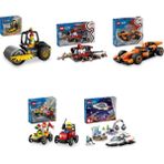 Lego 60401 + 60443 + 60442 + 60458 + 60429 City Seti 664