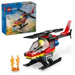 Lego 60411 City 85 Parça İtfaiye Kurtarma Helikopteri
