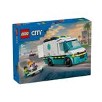Lego 60451 City 184 Parça Acil Yardım Ambulansı