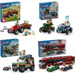 Lego 60461 + 60459 + 60447 + 60445 City Seti 496