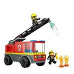 Lego 60463 82 Parça Merdivenli İtfaiye Kamyonu