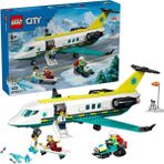Lego 60465 City 403 Parça Helikopter Ambulans Uçağı