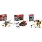 Lego 71833 + 71844 + 71839 Ninjago Seti 185