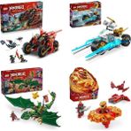 Lego 71844 + 71816 + 71829 + 71823 Ninjago Seti 216