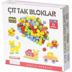 Lego 72 Parça Çıt Tak Bloklar