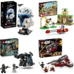 Lego 75349 + 75358 + 75412 + 75401 Star Wars Seti 456