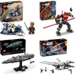 Lego 75400 + 75411 + 75405 + 75399 Star Wars Seti 590