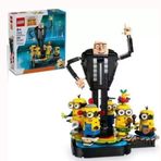 Lego 75582 Tuğladan Yapılmış Gru ve Minyonlar Figürü