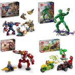 Lego 76322 + 76284 + 76263 + 11198 Marvel Seti 221