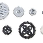 LEGO 8 adet Technic Mindstorms nxt dişli aks paketi SET lot (motor gücü fonksiyonları) tarafından LEGO