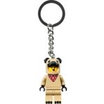 Lego 854158 Gear French Bull Dog Guy Key Chain