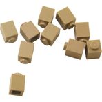 LEGO Aksesuar Custom Moc Creator Brick 1 X 1 Koyu Taba Tuğla