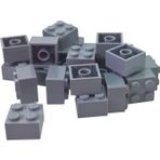 LEGO Aksesuar Custom Moc Creator Brick 2 X 2 Tuğla Açık Gri
