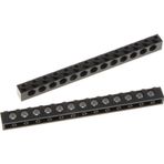 LEGO Aksesuar Custom Moc Technic Brick 1 X 14 Pin Delikli Siyah Tuğla