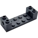 LEGO Aksesuar MOC Brick 2 x 6 Axle Delikli Tekerlek Aks Koyu Gri Tuğla